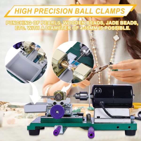 Tooltos Jewelry Pearl Drilling Machine With 0.5-1.2mm Hole Jewelry Tools