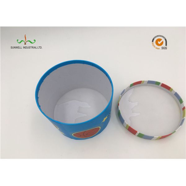 Color Paper Small Packaging Tubes Box , Round Tube Packaging With Logo Stock Available