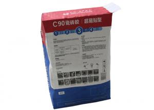 China 25kg 10kg 20kg Kraft Paper Sack Chemical Building Material Food Flour Grain Tile Adhesive on sale