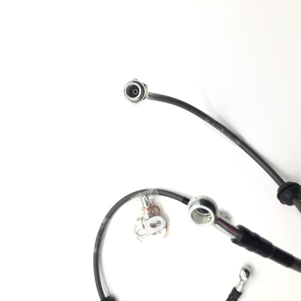 650mm Corrosion Resistant Steel Braided Brake Hose High Temperature Resistant