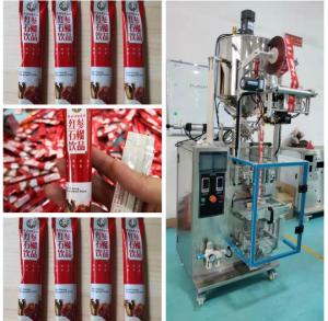 Quality Intelligent Automatic Bag Packing Machine / Sauce Packaging Equipment wholesale
