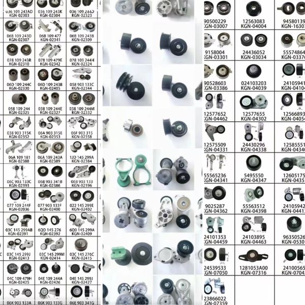 Truck Serpentine Belt Tensioner Pulley For Sinotruk Wd615 Wd12 Engine Parts VG1062060113