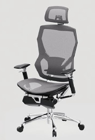 Quality Leather Game Home Mesh Mid Back Ergonomic Office Chair wholesale