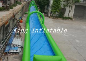 Quality Single Lane Inflatable Street Water Slide PVC Tarpaulin Slip N Slide For Adults OEM wholesale