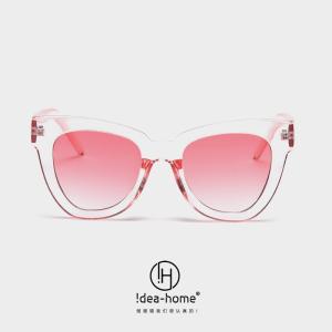 Trendy Fashion BSCI Women Cat Eye Sunglasses 147MM Leopard Frame