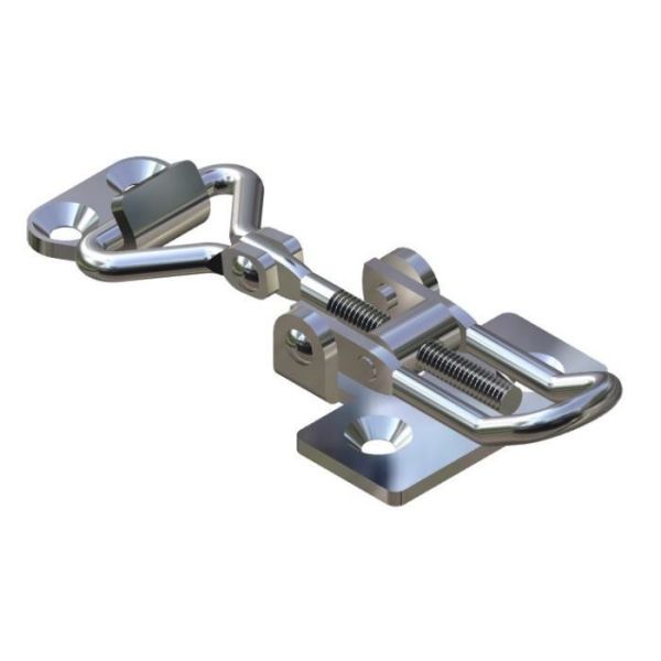 Small Polished Adjustable Toggle Latch Wear Proof With Safety Catch