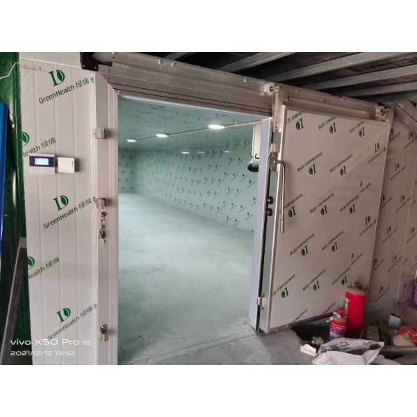 PU Panel Food Cold Storage Room Restaurant Commercial Kitchen Walk In Freezer