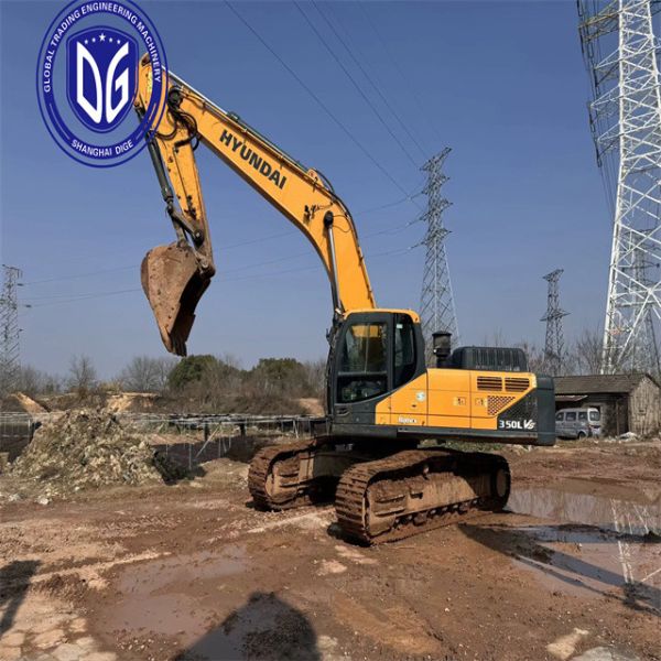 Original R305LVS Used Hyundai Excavator Used Crawler Excavator