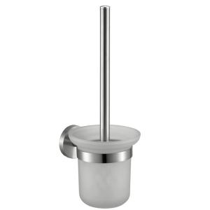 Circular Hidden Toilet Bowl Brush Holder For Bathroom