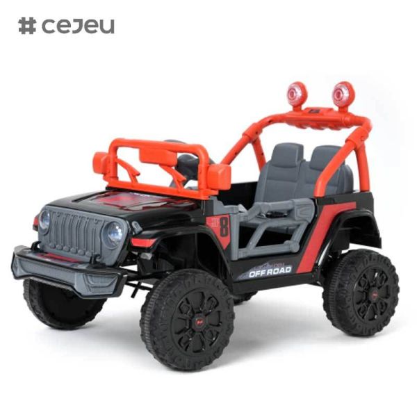 CJ-SMT-908 12V Electric Toy Car for Kids 2025 - Children's Ride on Vehicle 4 Wheel Large Battery-Powered Car with 2 Seats Girls' Exclusive