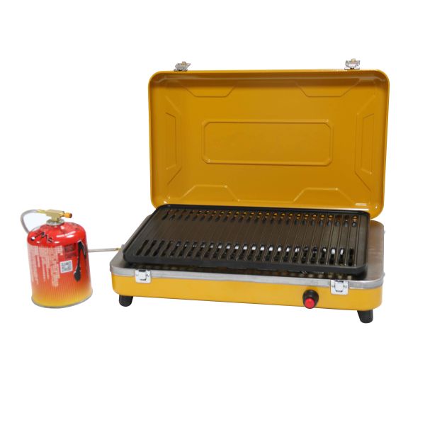 Versatile and Sturdy Portable Gas Stove with Oven Package Size 55*19*38.5