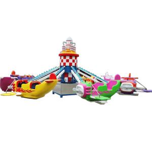 Buy cheap Amazing Amusement Park Rides / Kids Amusement Ride Optional Fence from wholesalers