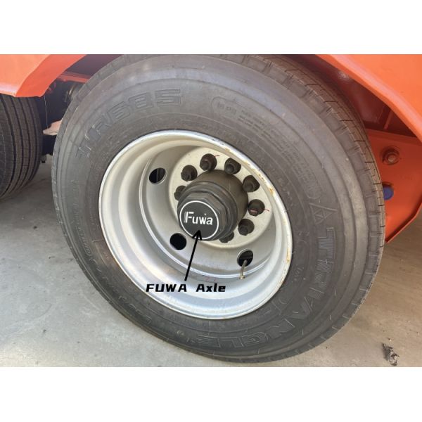 CIMC 4 Axle 100t Lowbed Trailer for Sale in Guyana | Lowbed Trailer Truck | CIMC Semi Trailer