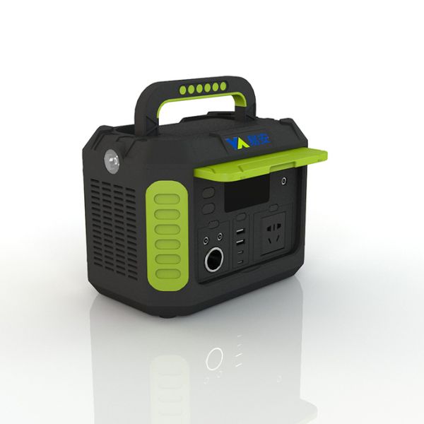 Portable Power Station,300Wh/292000mAhSolar Generator,Lifepo4 Battery Power Supply 300W Peak 500W with USB-C ,PD60W 1