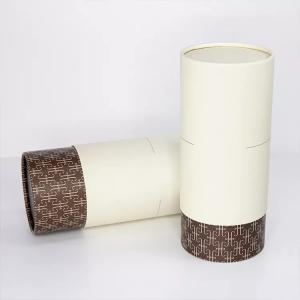 China Fancy Cardboard Round Tube , Rigid Paper Cylinder Box For Packaging on sale