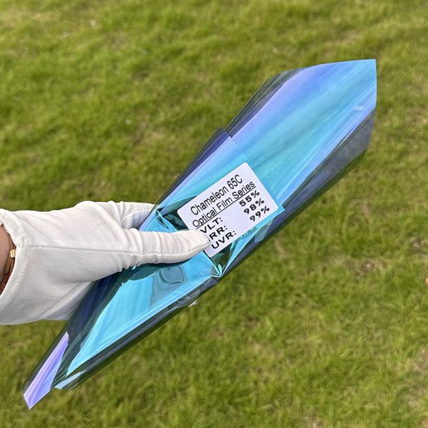 Nasido IRR99% Blue Chameleon Window Tint 2 mil Thickness Explosion Proof Anti UV