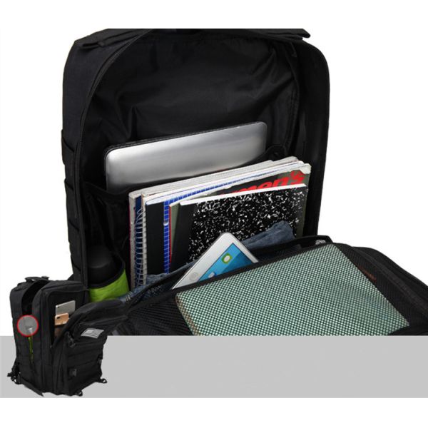 45L 600D Tactical Hiking Backpack Oxford US Molle System Outdoor