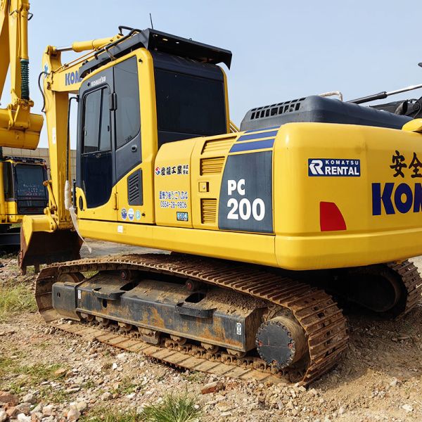 Hydraulic Used Komatsu Excavators PC200-8 Heavy Duty Machinery 20 Ton