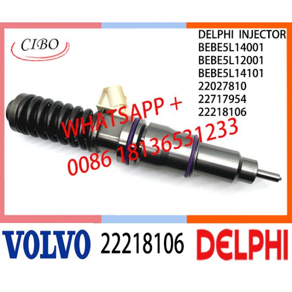 Fuel engine Diesel Injector 22218106 22027810 22717954 BEBE5L14001 BEBE5L12001 BEBE5L14101 E3.5 for VOVLO MD16 US14