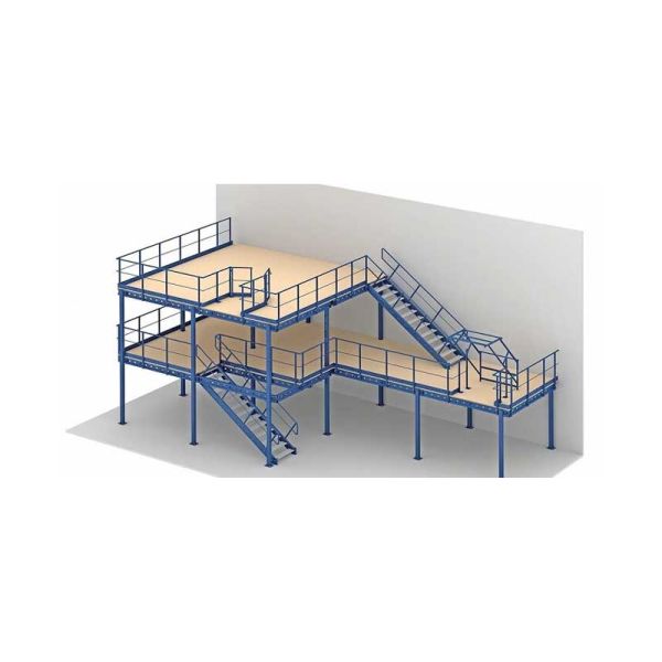 Corrosion Protection Warehouse Q235B SS Mezzanine Racking System