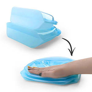 Silicone Bag Quart Reusable Food Storage Bags Freezer Sous Vide Container Oven Microwave