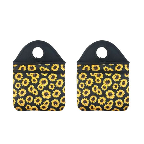 Car Trash Bag Mini Car Accessories Neoprene Small Garbage Can For Storage Neoprene Promotion Gifts