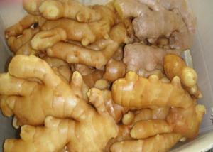 China SGS organic Fresh Air Dried ginger to cure cough on sale