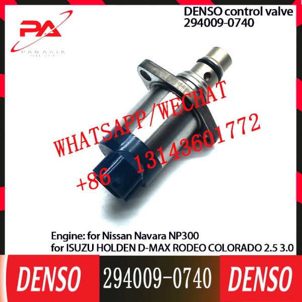 Control Valve Regulator SCV valve 294009-0740 For Nissan Navara NP300 for ISUZU HOLDEN D-MAX RODEO COLORADO 2.5 3.0