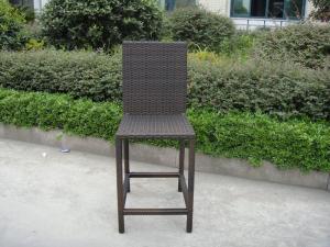 China Resin Wicker Patio Furniture , Waterproof Garden Table And Chairs on sale