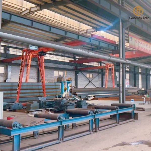 Prefabricated Long-span Steel Structure Building Prefabricated Metal Warehouse Workshop Office Building Shed