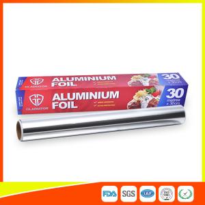 Quality Customized Kitchen Aluminium Foil Roll Food Grade , Aluminium Wrapping Paper wholesale
