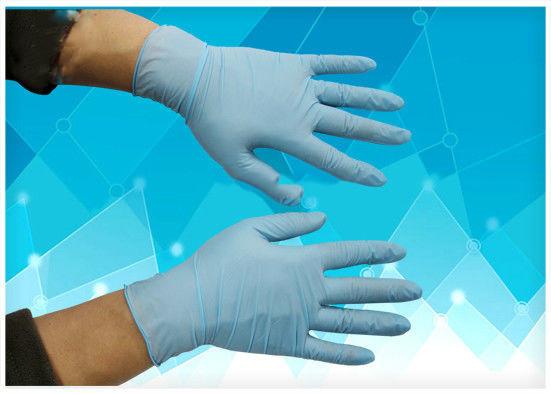 High Tensile Strength Clinical Gloves Disposable , Convenient Latex Surgical Gloves
