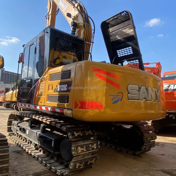 Low Fuel Consumption Sany 135C Excavator For Construction Projects