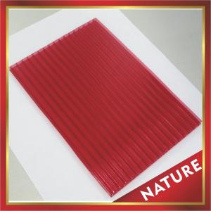 Quality frosted Hollow polycarbonate Sheet,crystal hollow polycarbonate sheet,crystal hollow pc sheet-excellent building cover wholesale