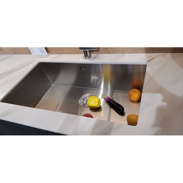 Black Square Bowl SS304 Bathroom Kitchen Sink PVD Nano Coating