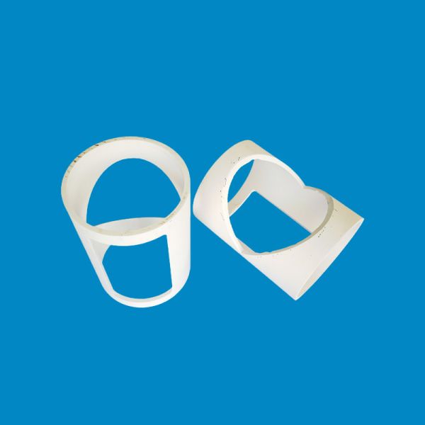 White Alumina Ceramic Star Valve Corrosion Resistance And High Temperature Resistance