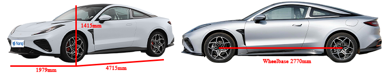 2023 Adult Neta GT New Energy Vehicles Hozon Electric Sports Car