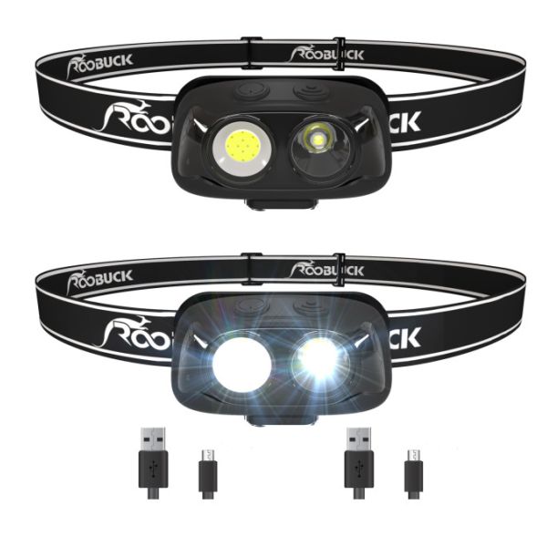 Brightest Rechargeable Head Lamp Flashlight IP65 Mini Headlamp Work Light