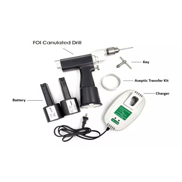 Canulated Drill From Orthopedic Operation For Rotating Lock, Securer And More Durable