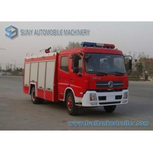China DONGFENG 2 Axles Foam Fire Fighting Trucks 140hp 4X2 6000L on sale