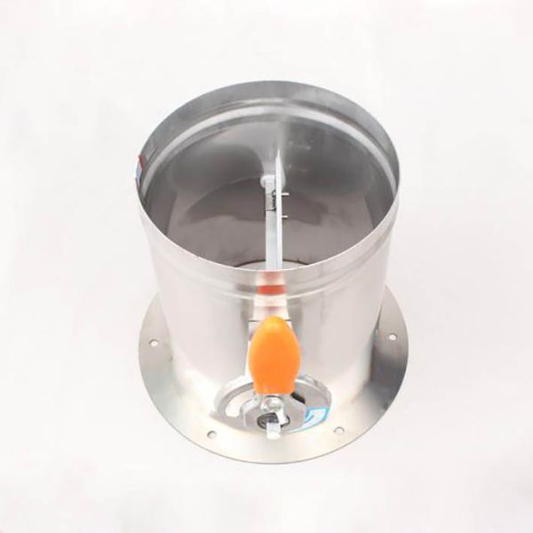 Duct Zone Dampers Air Duct Volume Manual Control Damper for Single Flange