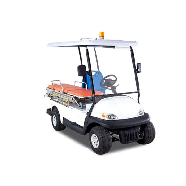 Flexible 48 V Custom Electric Golf Carts 2 Seater With Stretcher For Injury