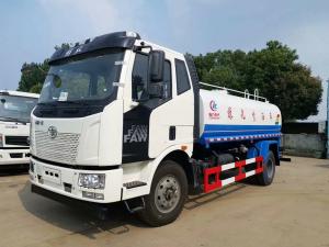 Quality 4x2 10m3 Diesel Water Tank Truck With Power Steering / Street Washing Truck wholesale