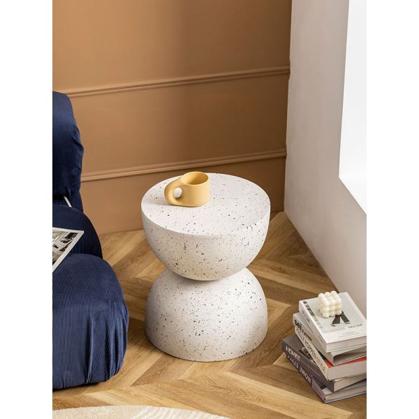 Modern Italian Circular Hotel Marble Coffee Table 40cm*40cm