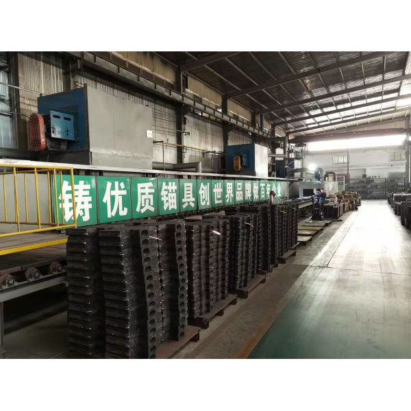 OEM Prestressed Post Tension Anchor Flat PT Slab Construction Casting Iron Curved