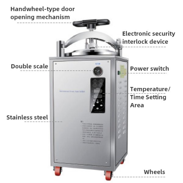 Mechanical Automatic Autoclave Steam Sterilizer