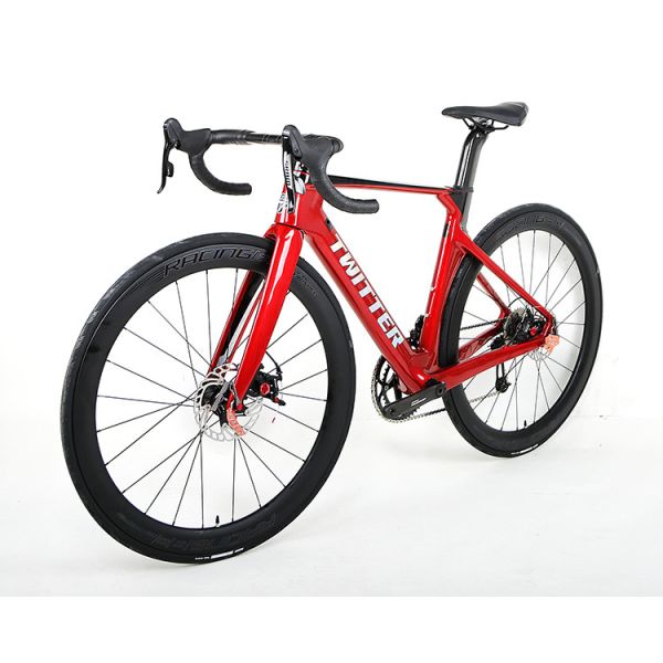 Disc Brake Carbon Fiber Road Bike Sram 22 Speed 52cm Frame RS Hub
