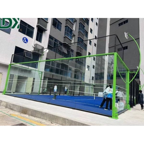 Outdoor Tournament-Quality 360° Panoramic Professional Padel Court: Excellent Option For Sports Equipment