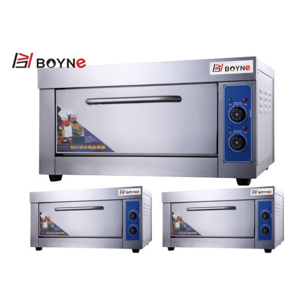 Full Stainless Steel Electric Oven One Deck One Tray For Baking Use