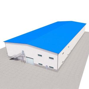 Quality Warehouse Prefabricated Steel Sheds Q355B Commercial Steel Metal Buildings wholesale